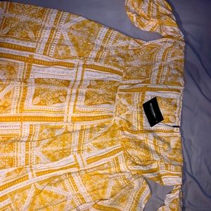 Paisley tile maxi dress